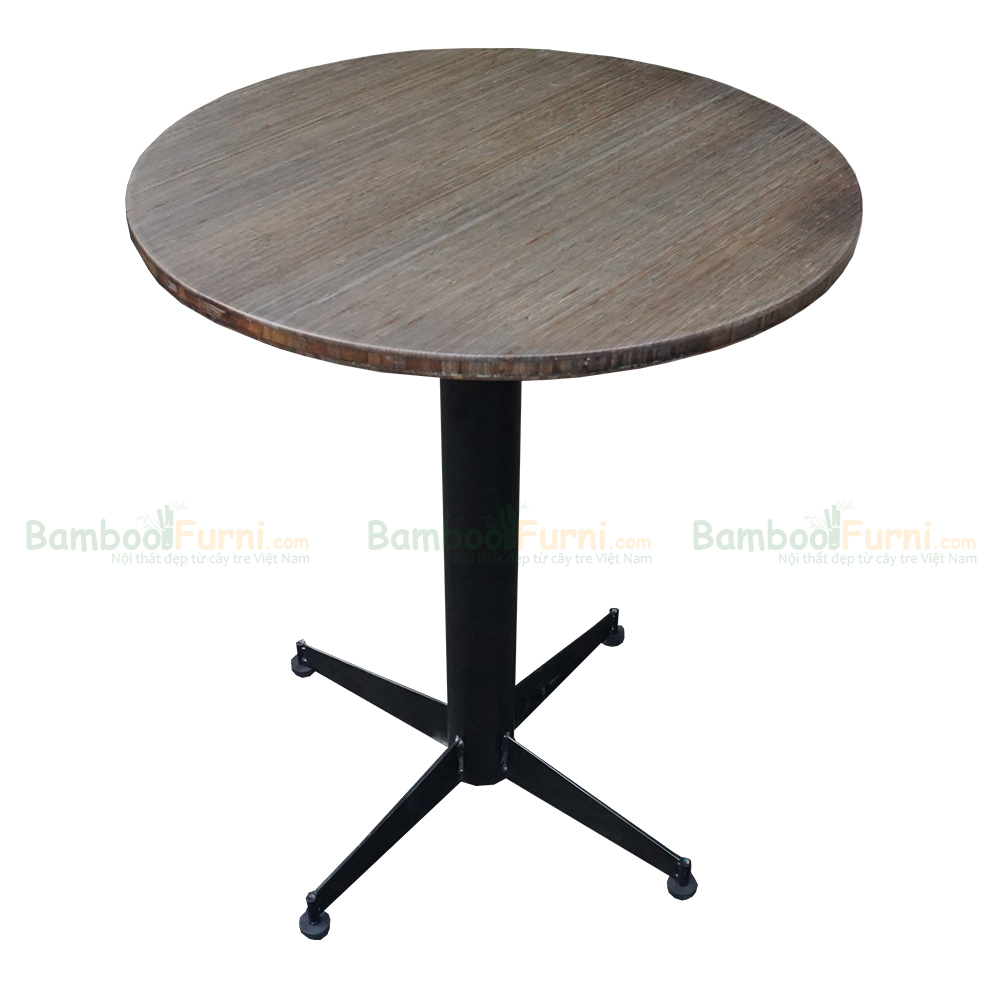 Chân bàn cafe sắt sơn tĩnh điện cao 72cm CBC019 - Image 2