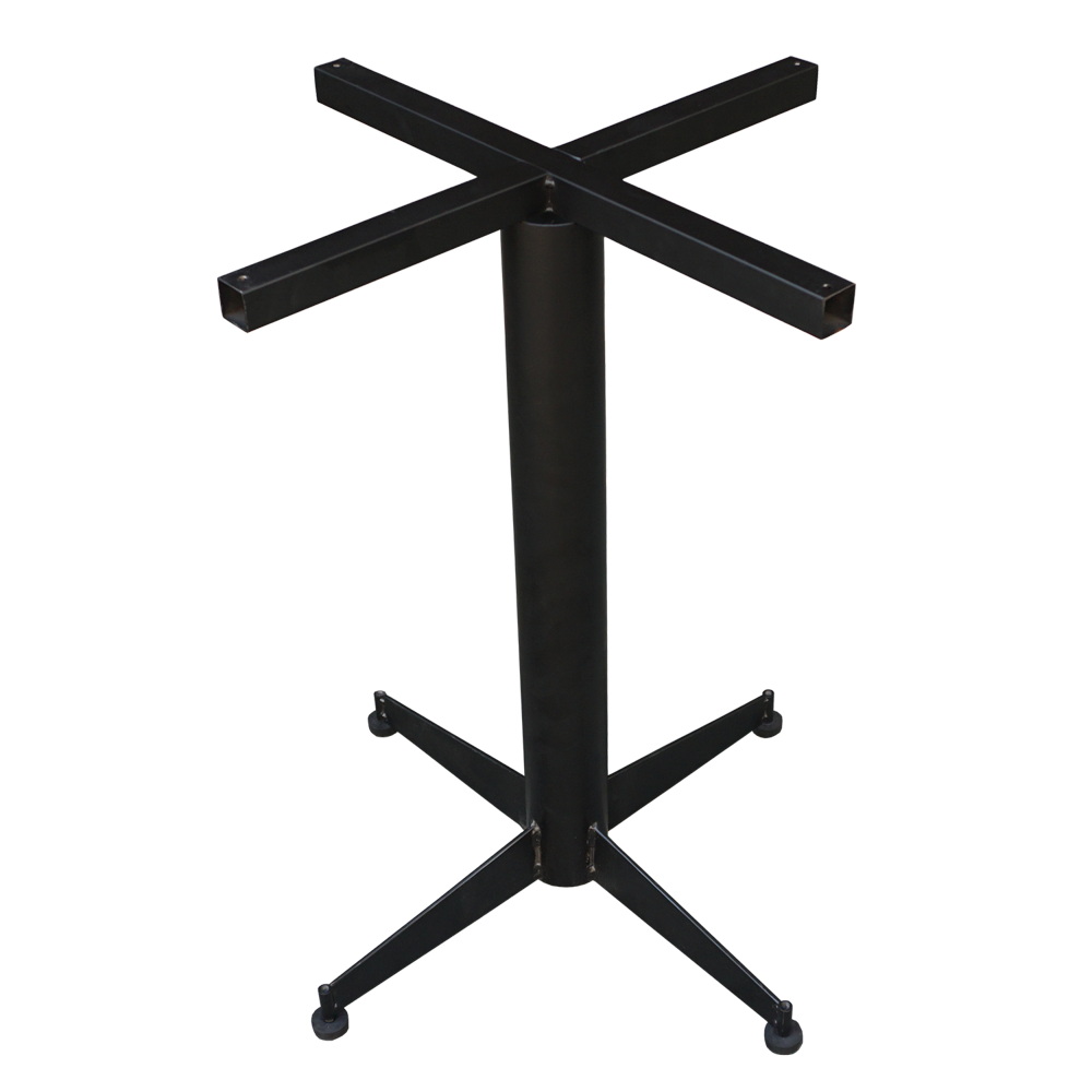 Chân bàn cafe sắt sơn tĩnh điện cao 72cm CBC019